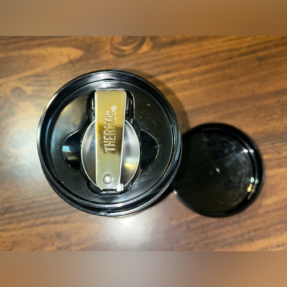 Thermos 16oz Insulated Food Jar with Folding Spoon, Matte Black - Picture 5 of 8